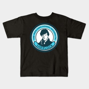 Sherlock The High Functioning Sociopath Kids T-Shirt